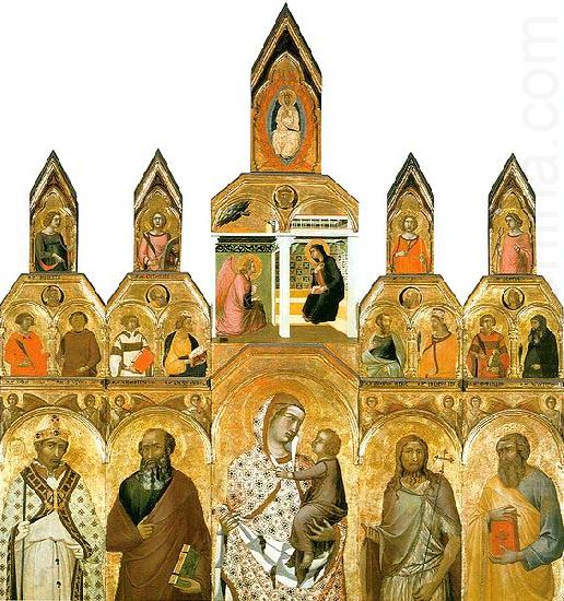 Pietro Lorenzetti The Tarlati polyptych china oil painting image